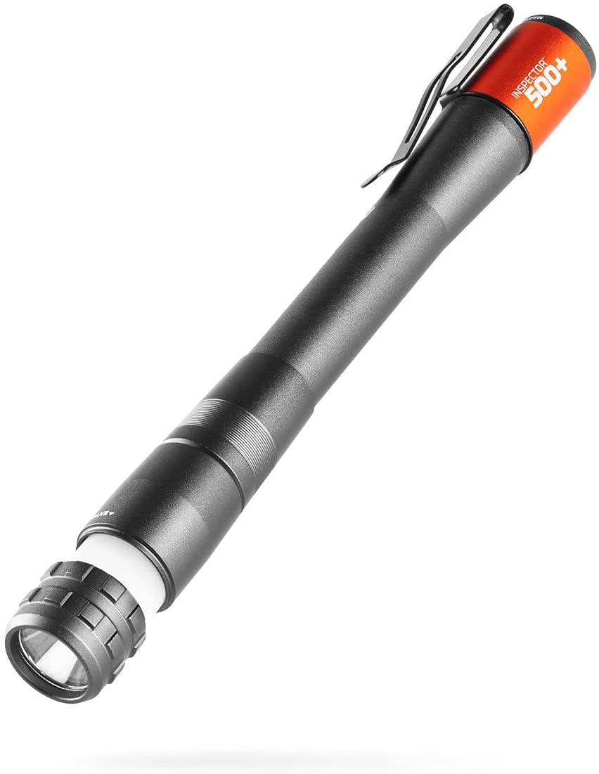 NEBO Inspector 500+ Pen Light, 500 Lumen LED Rechargeable