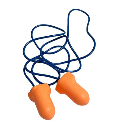 PIP - Mega T-Fit T-Shape Disposable Soft Polyurethane Foam Corded Ear Plugs - NRR 32 Corded 100/BX