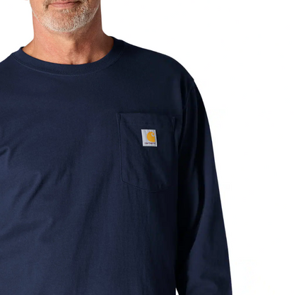 CARHARTT - Loose Fit Heavyweight Long-Sleeve Pocket T-Shirt