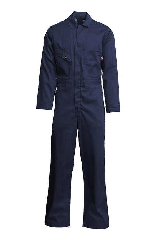 LAPCO FR Deluxe Coverall | 7oz. 100% Cotton | Navy